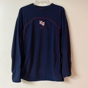 Vintage Kansas University Nike Crewneck Sweatshirt
